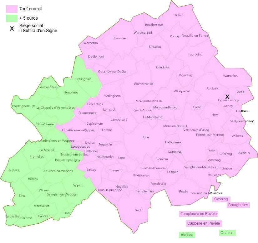Carte pour les ateliers à domicile